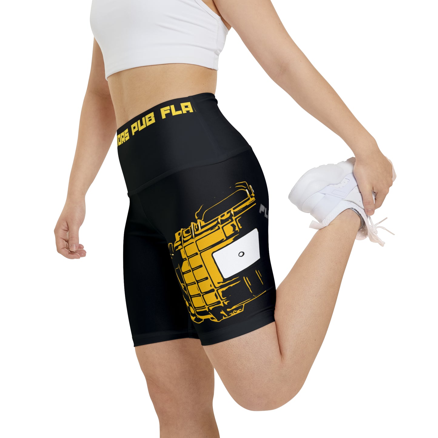 " LEMON PEP " Women's Workout Shorts