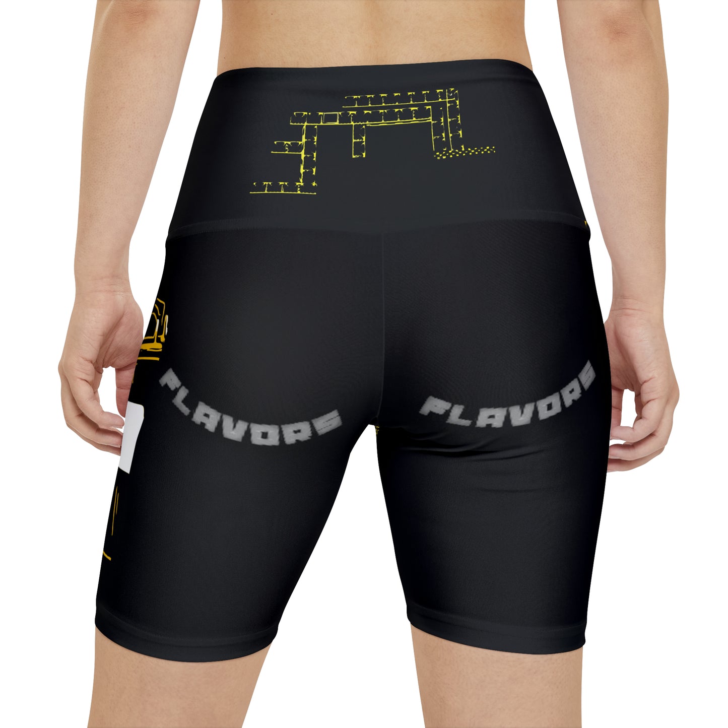 " LEMON PEP " Women's Workout Shorts