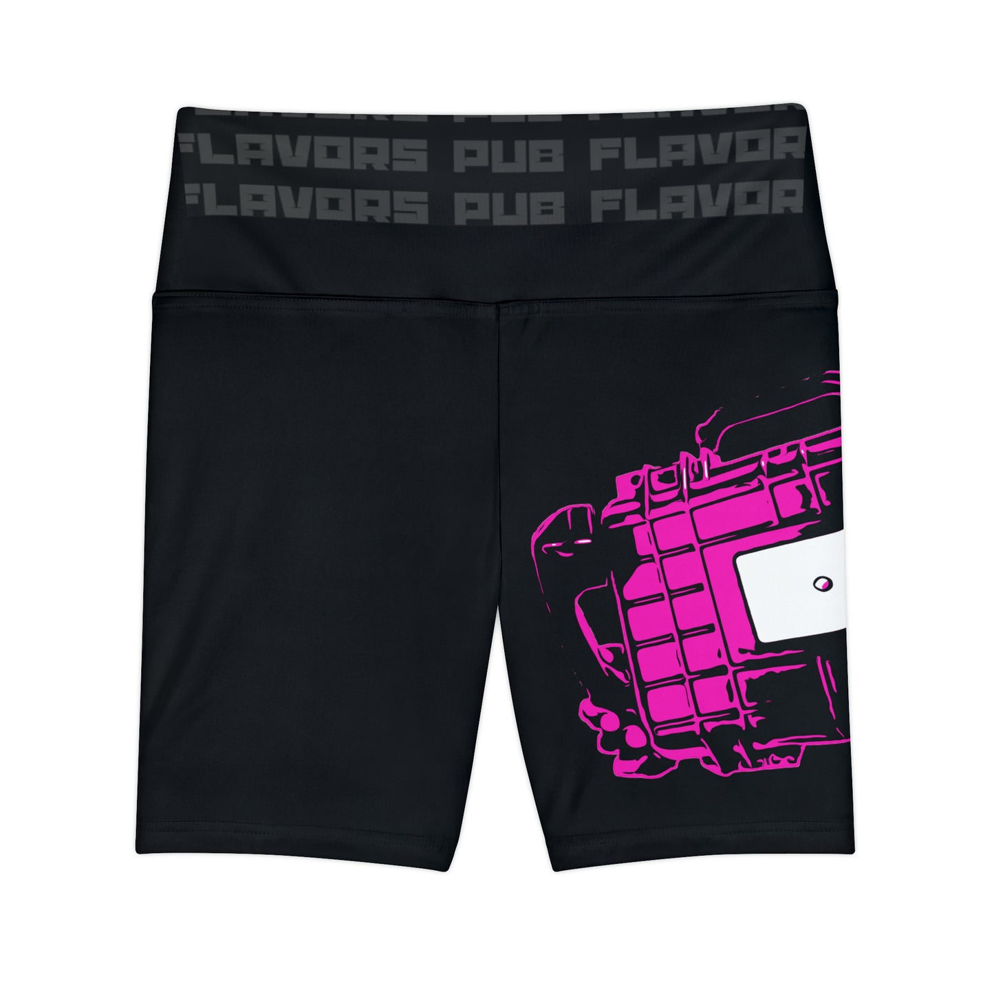 'Breast Cancer Workout Shorts