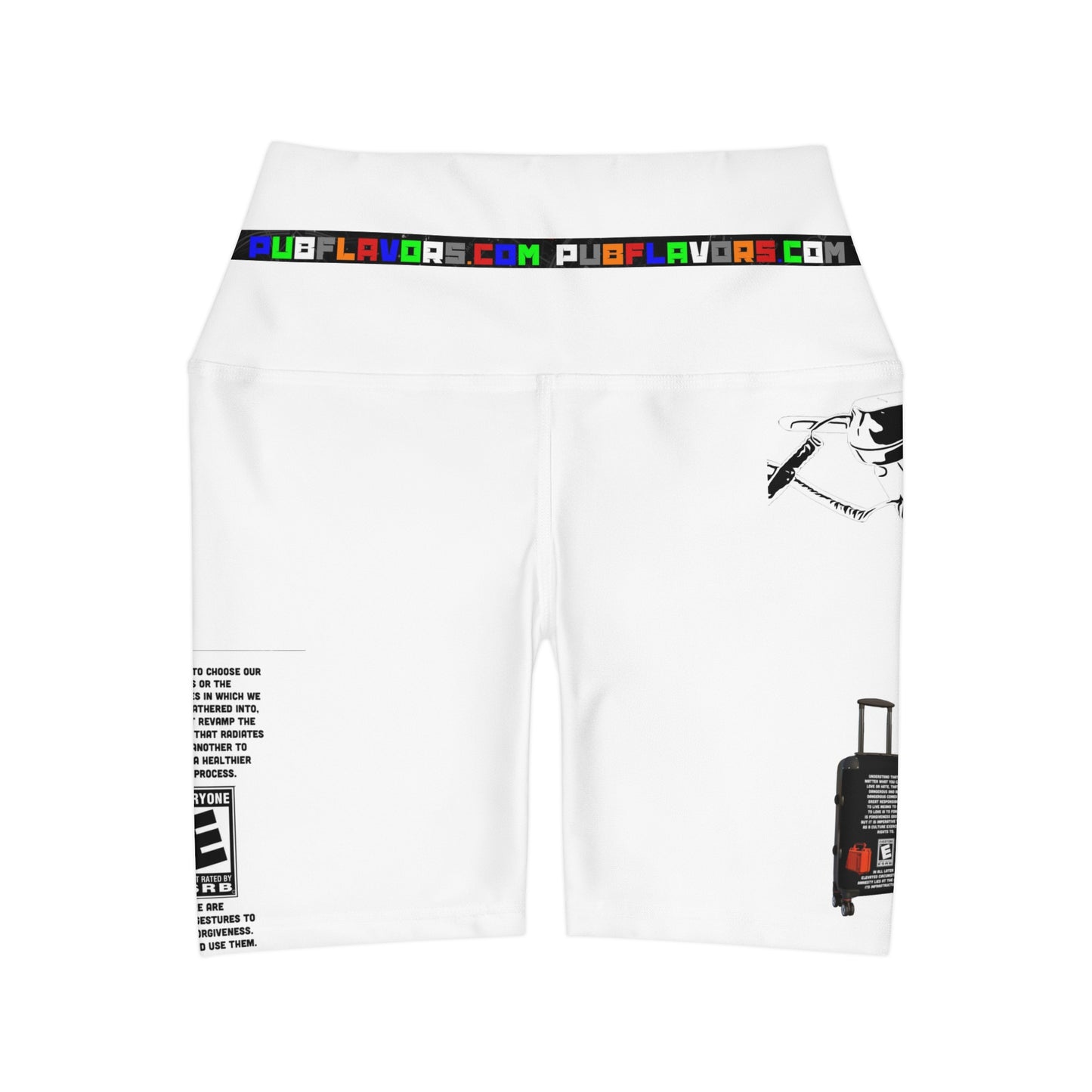 The Dispatcher High Waisted Yoga Shorts