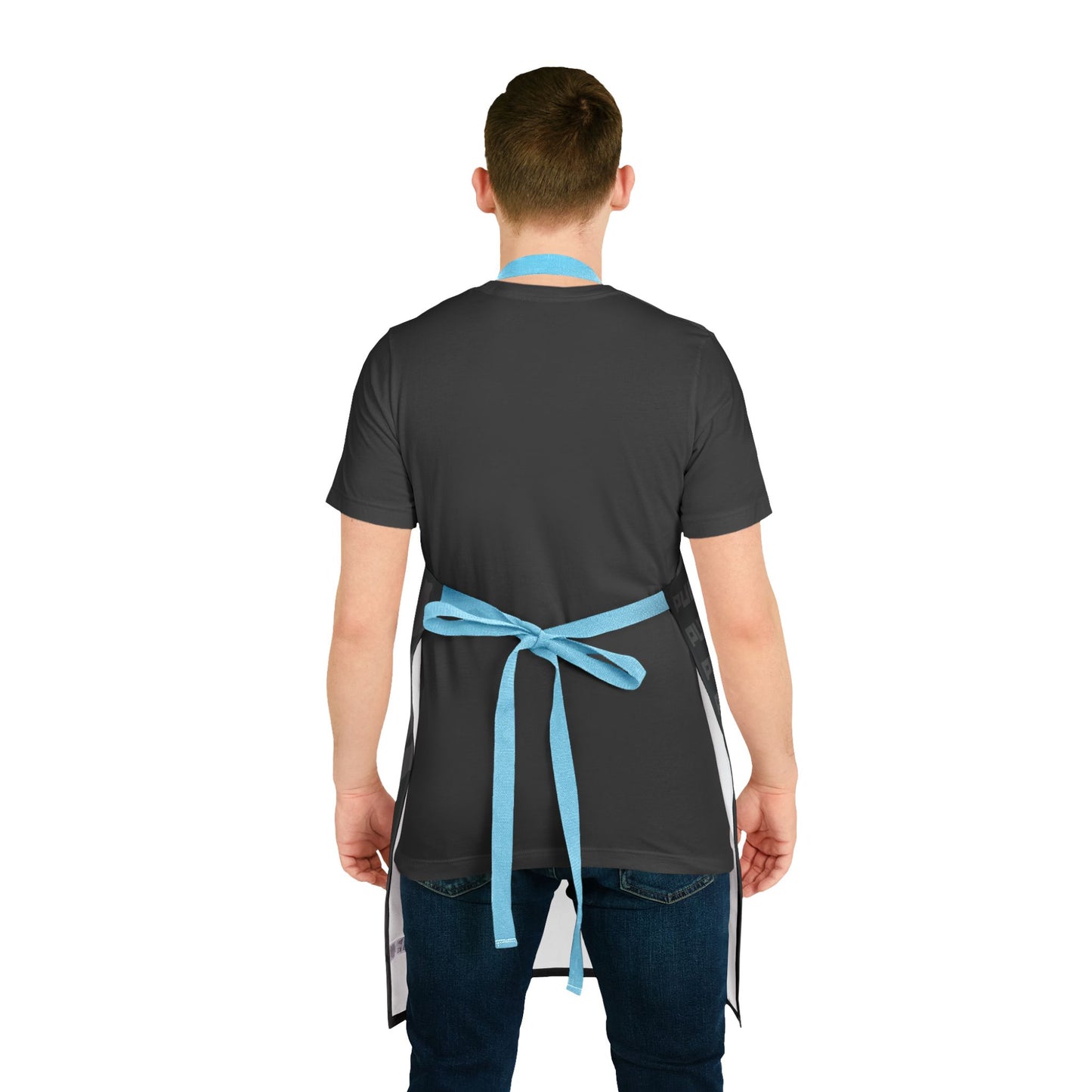 Charcoal white PF Apron