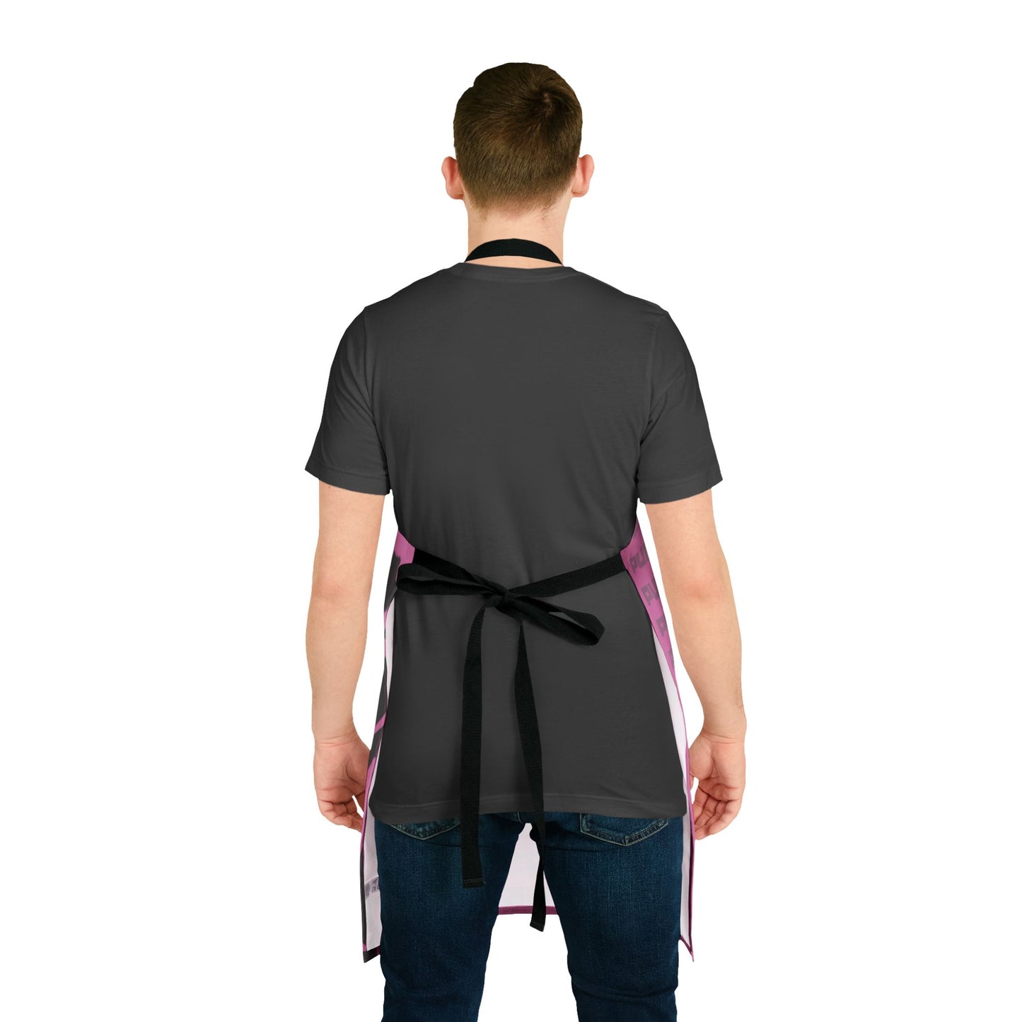 Pink PF Charcoal Apron