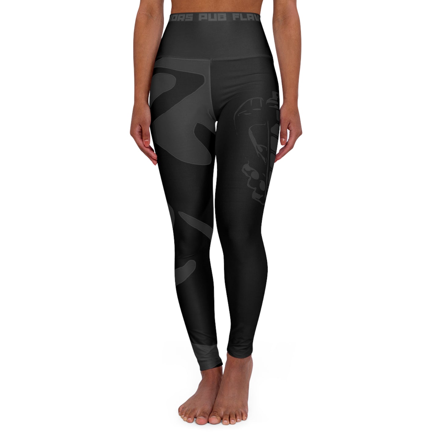 Deep Charcoal Ballies Legs