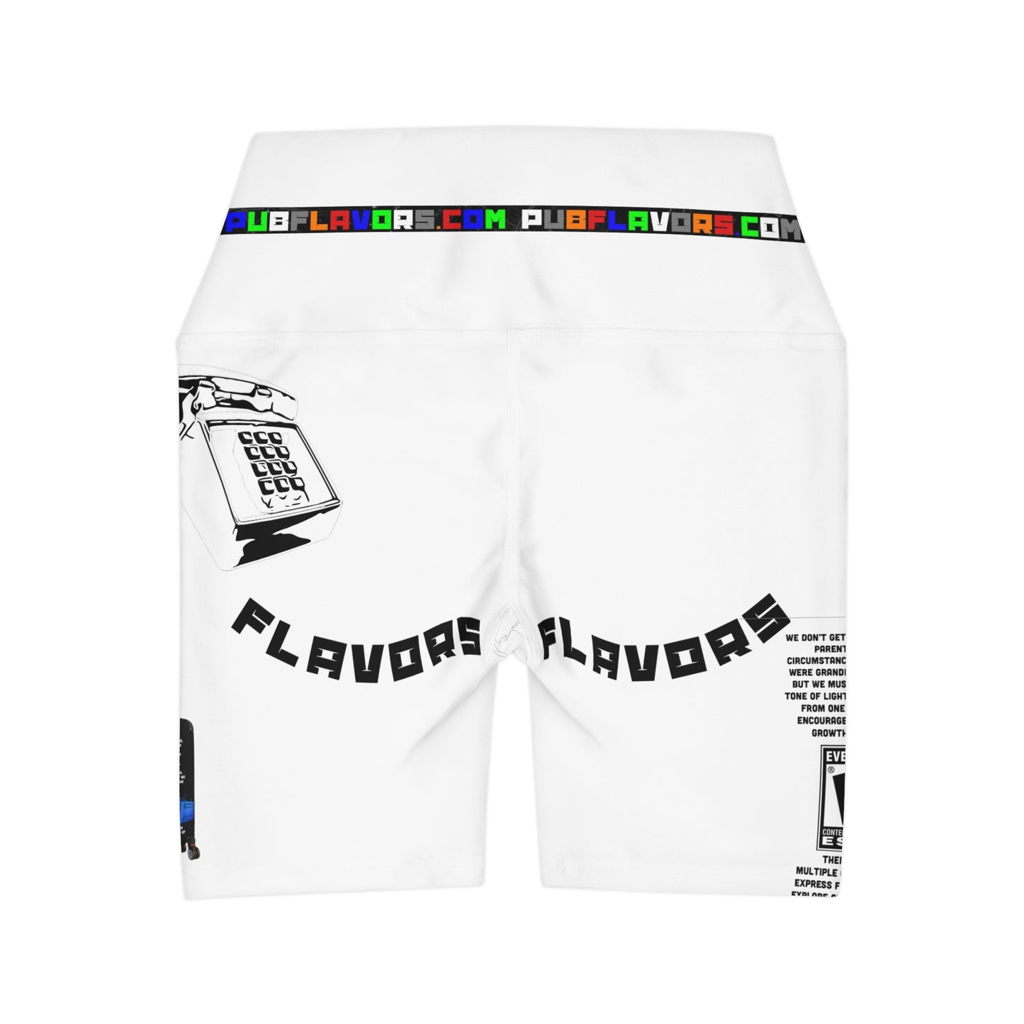 The Dispatcher High Waisted Yoga Shorts