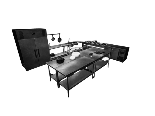 Kitchen 1 (3d model) (Copy)