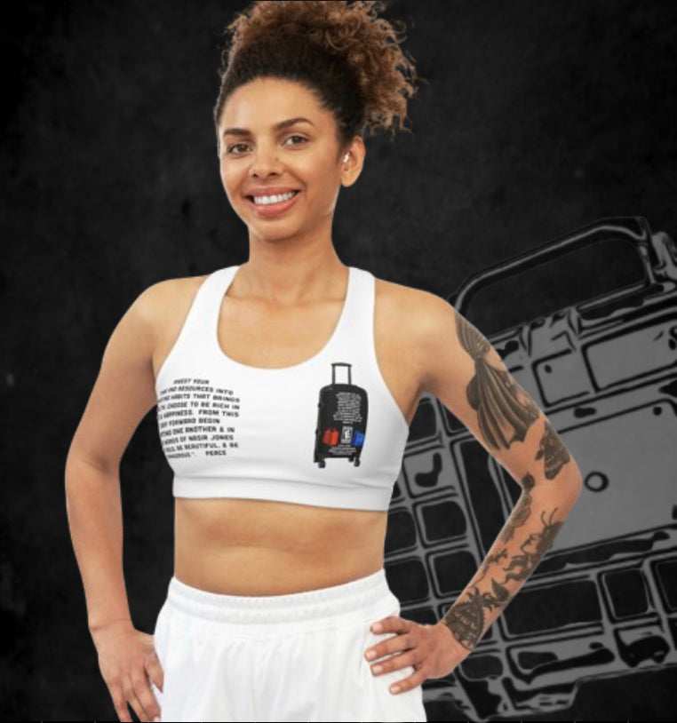 “E. GABLES “ Sports Bra  F1