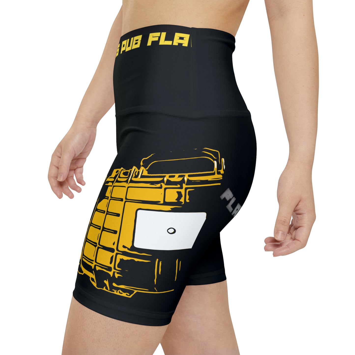 " LEMON PEP " Women's Workout Shorts