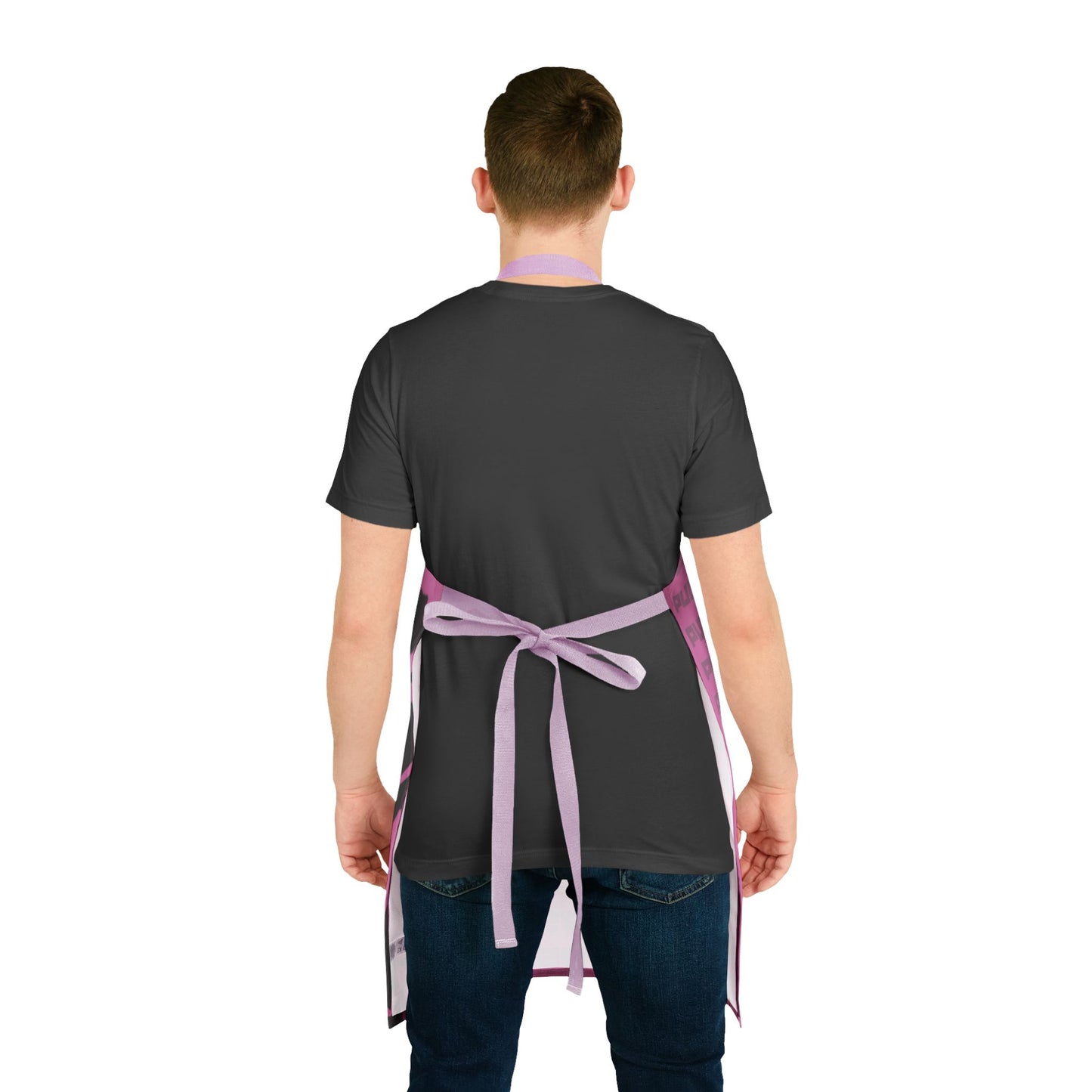 Pink PF Charcoal Apron